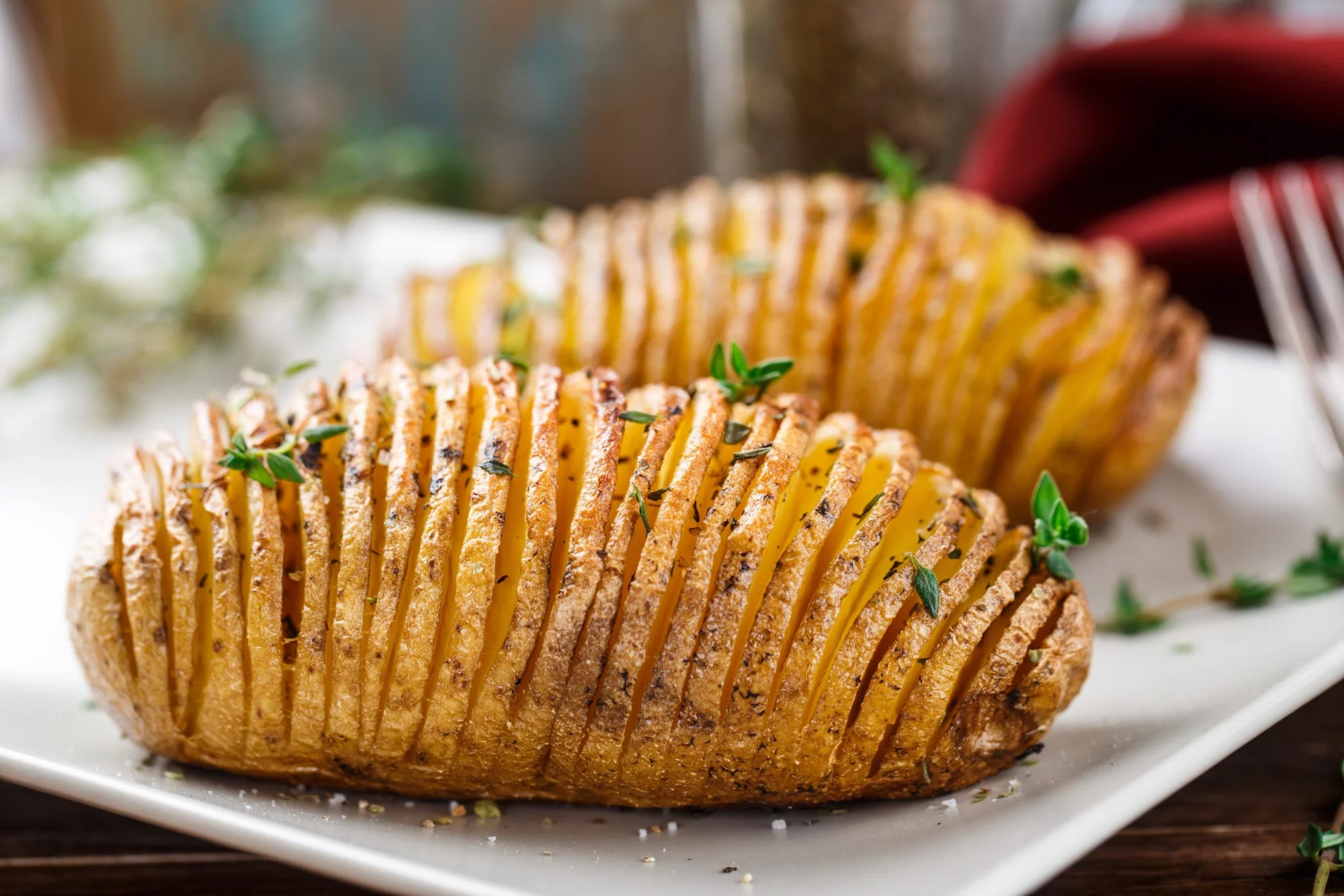 Hasselback Fall Vegetables