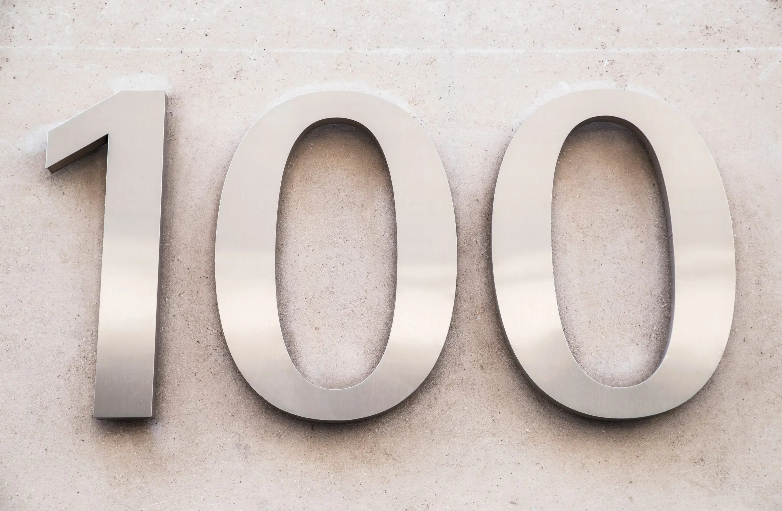 Your 100 IS Coming