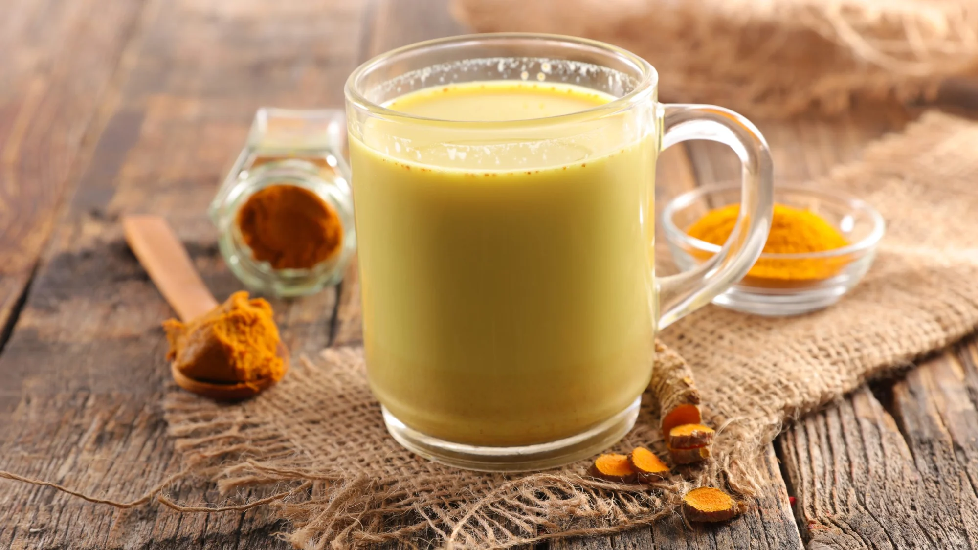 Turmeric Ginger Fenugreek Latte