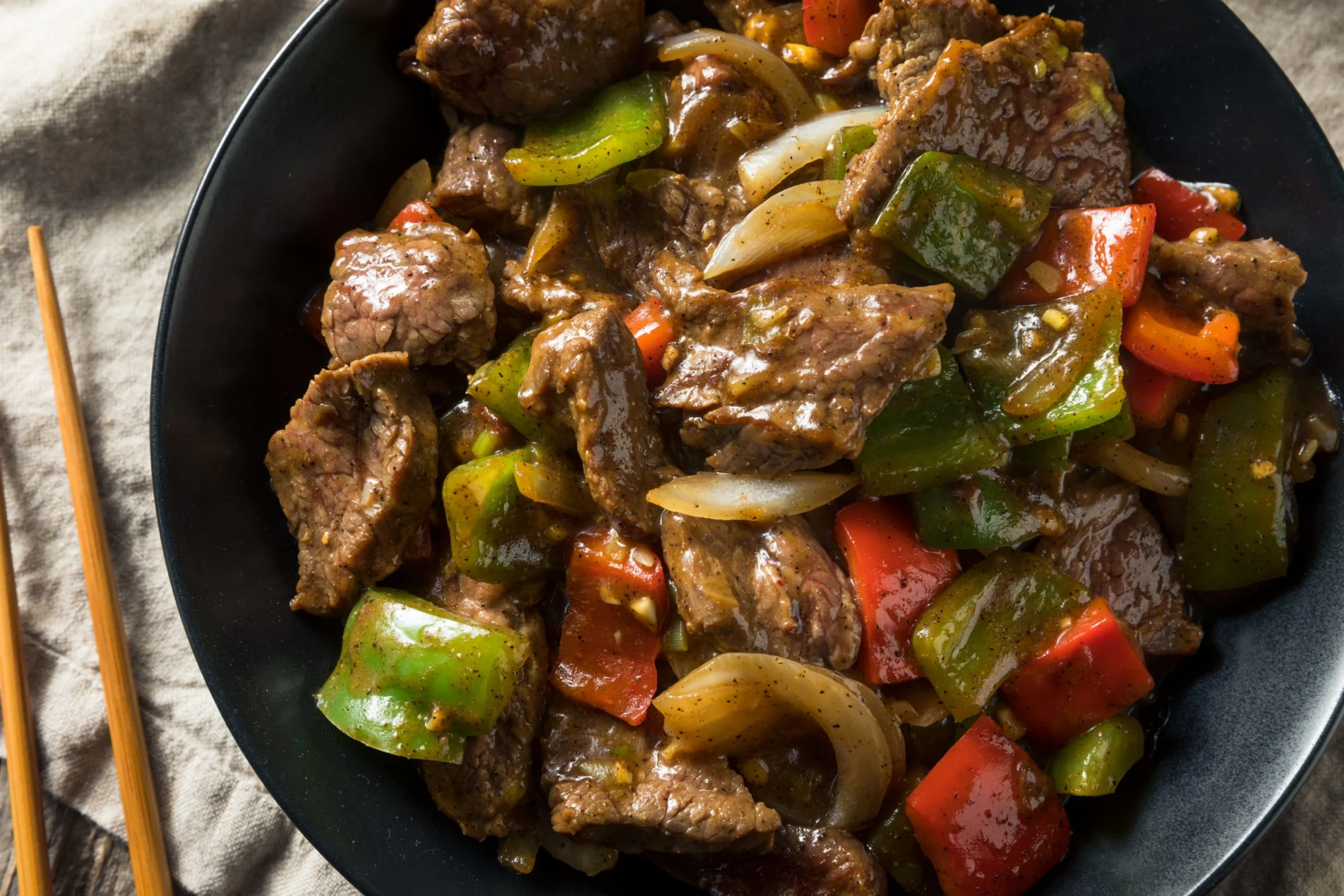 Beef Stir Fry with Toasted Cashews